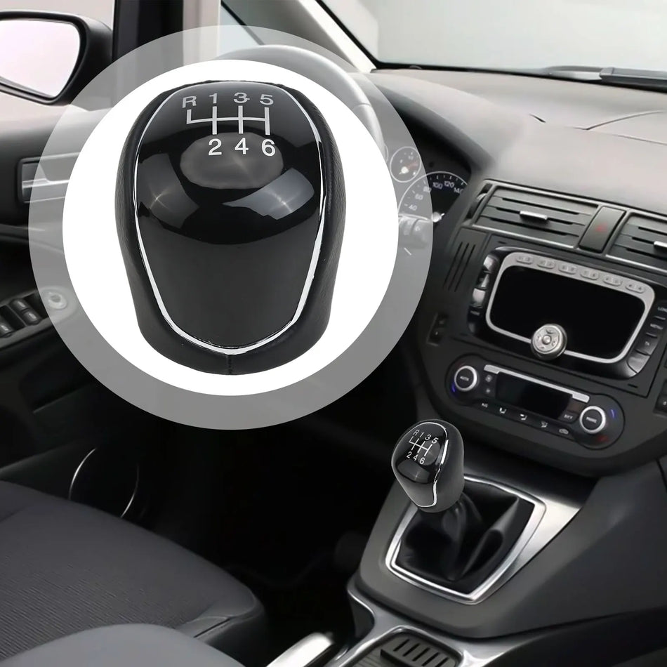 Buton pentru schimbătorul de viteze pentru Ford 5/6 viteze, înlocuire din ABS, accesoriu interior, se potrivește pentru 2007-2021
