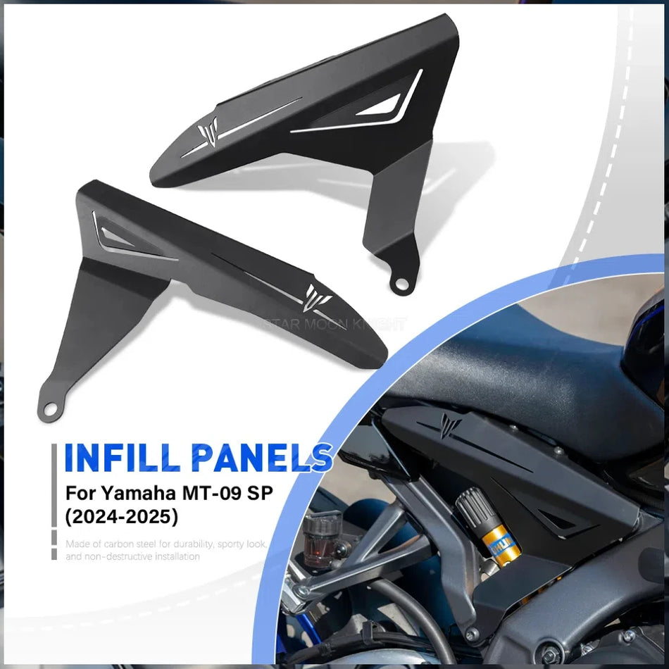 Painéis de Recheio Yamaha MT-09 SP Protetor Lateral da Estrutura de Alumínio Capa para SP 2024-2025
