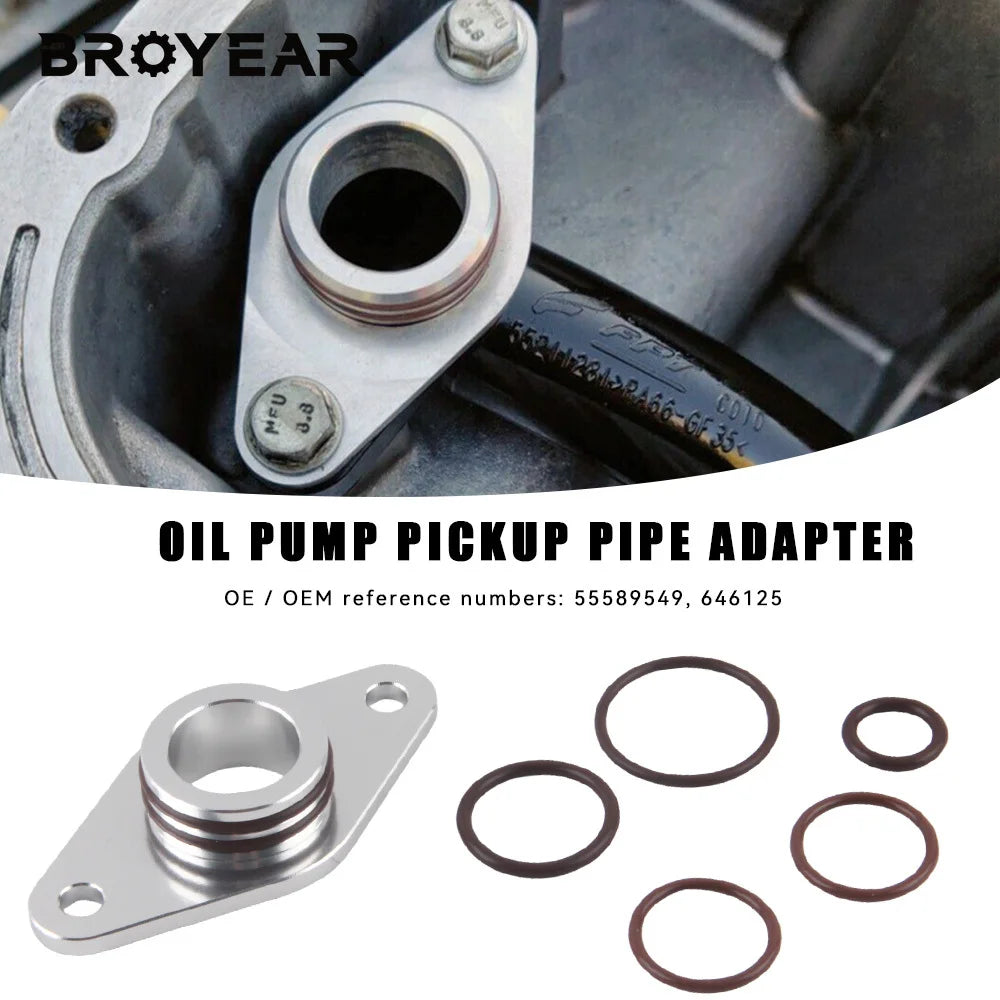 Oil Pump Pickup Pipe Aluminium FKM Seal for Opel Astra Insignia Zafira Cascada 2.0 CDTI Suzuki SX4 Saab 9-5 by InterCyprus Trading Ltd