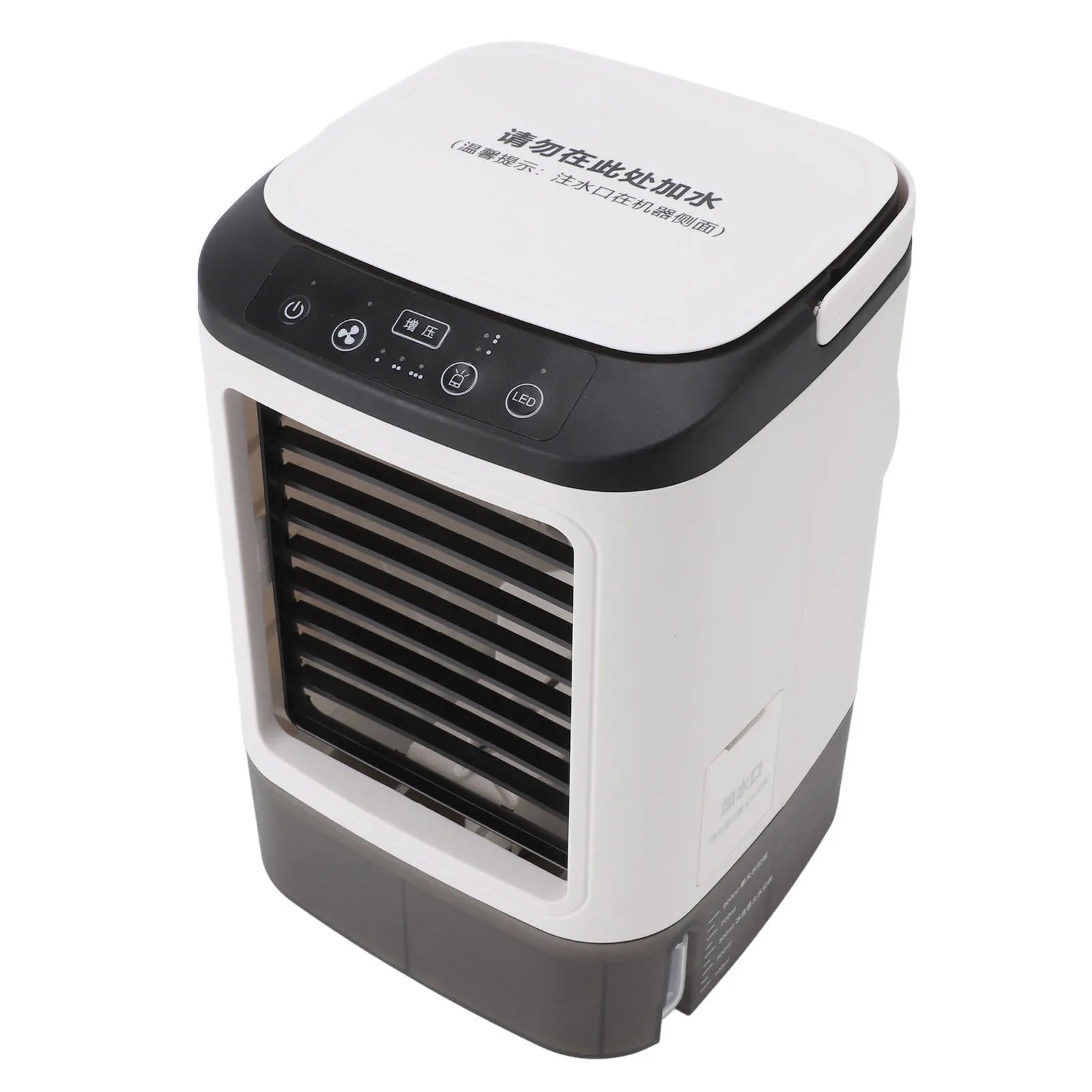 Mini Air Conditioner 12W USB Powered Portable Air Cooler with 900ml Tank for Home and Office
