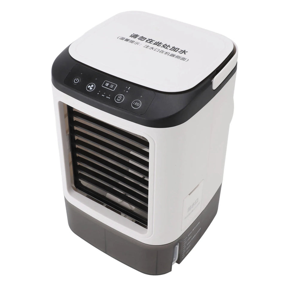 Mini Air Conditioner 12W USB Powered Portable Air Cooler with 900ml Tank for Home and Office