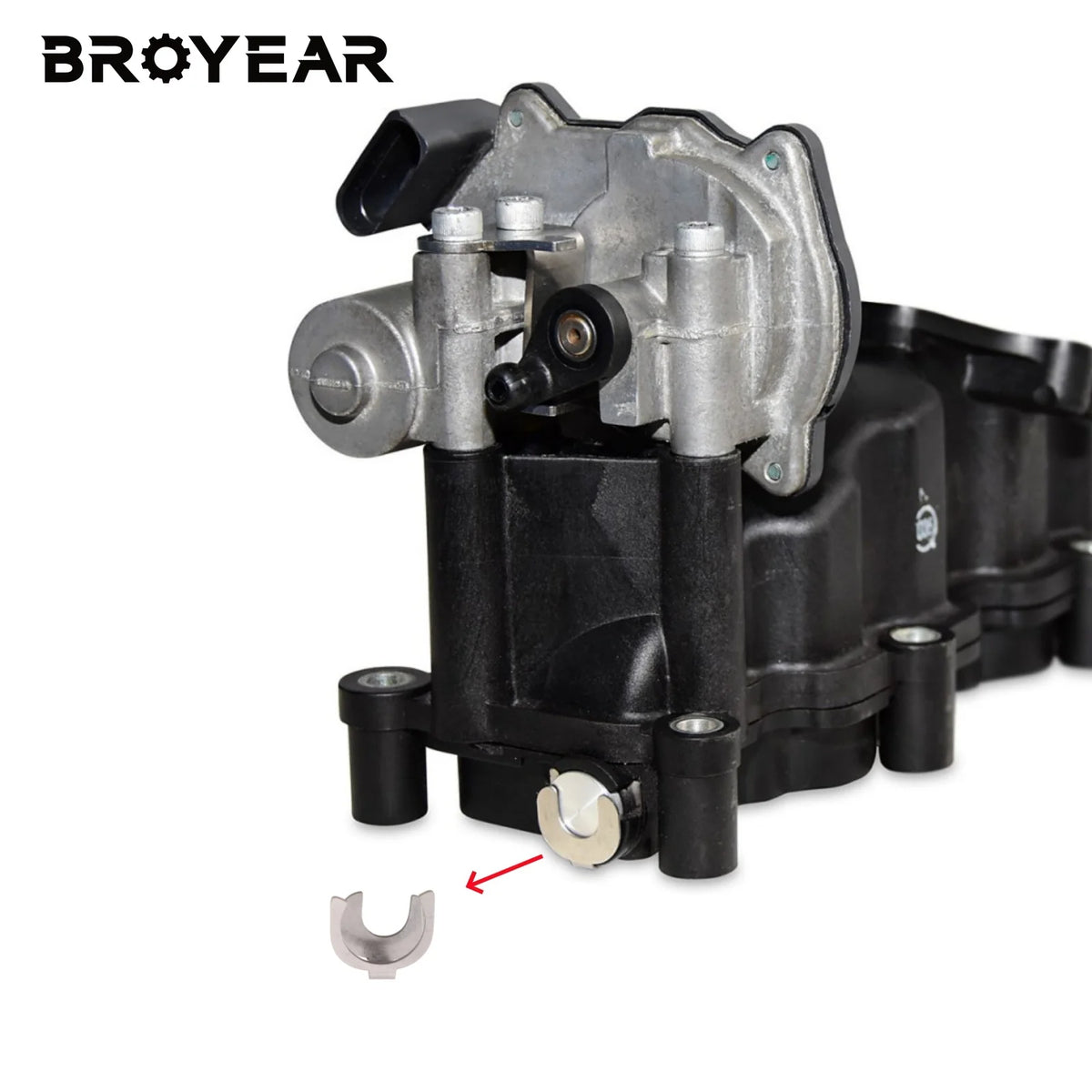 Swirl Flap Repair Kit With Aluminum Brackets And Gaskets For Audi VW 2.7 3.0 V6 TDI by InterCyprus Trading Ltd