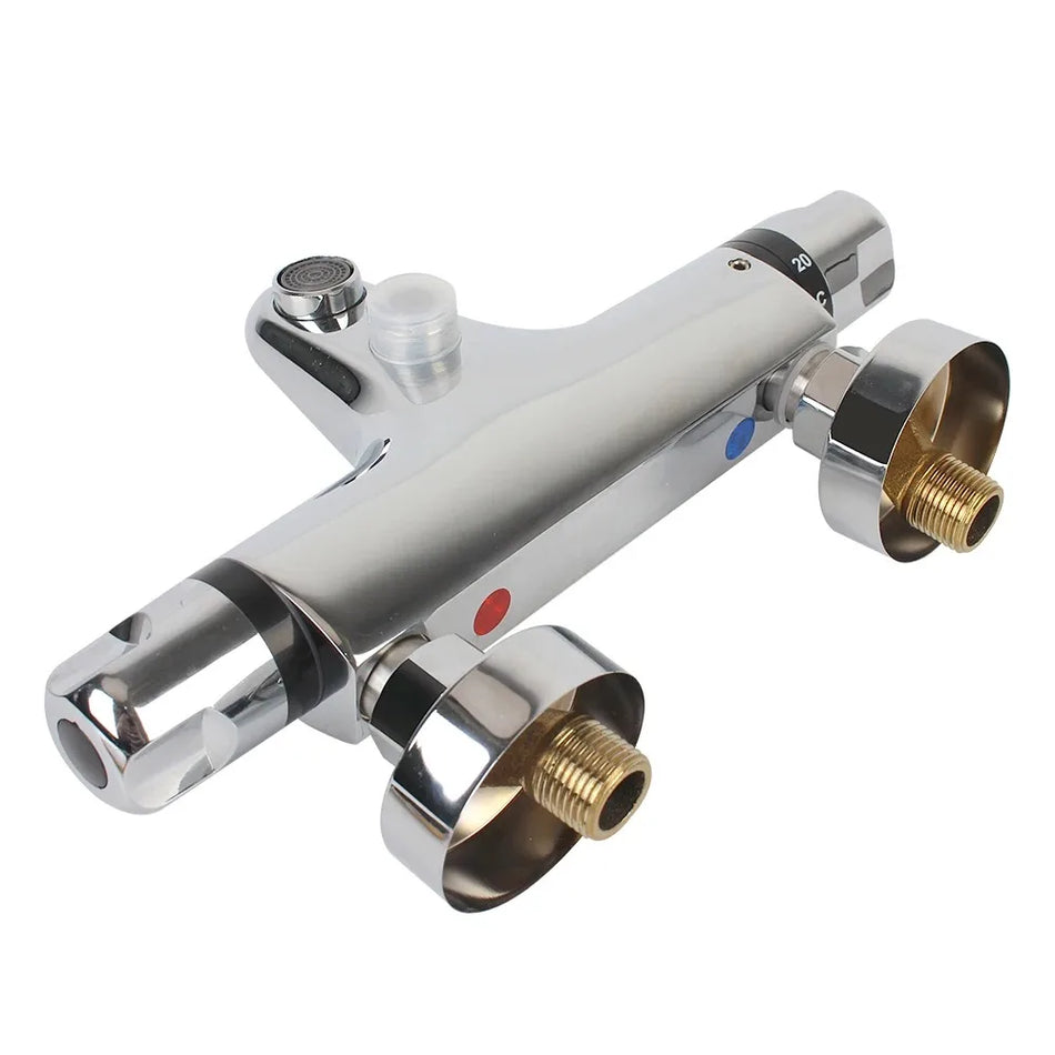 Termostatisk Badblandeventil Varm Kold – Auto Termostat