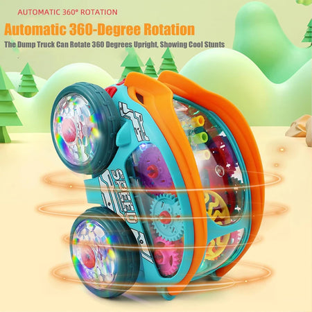 Electric Rotating 3D Luminous Music Car &ndash; Colorful Lights