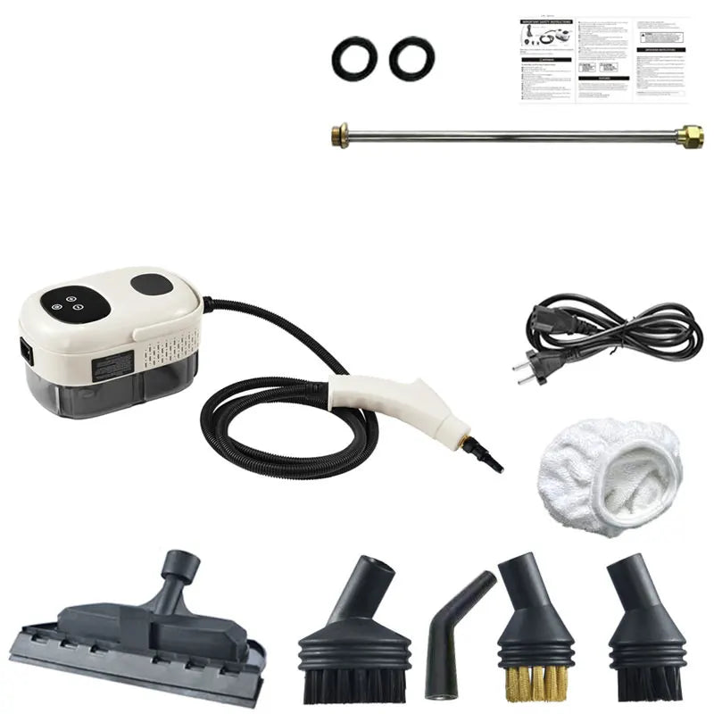 2500W High-Pressure Intelligent Steam Cleaner for Home &amp; Car Upgraded / 110 V