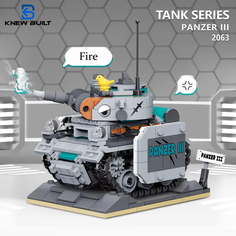 ToylinX Μίνι Τανκ Κατασκευαστικά Τουβλάκια Εκπαιδευτικό Στρατιωτικό Δώρο