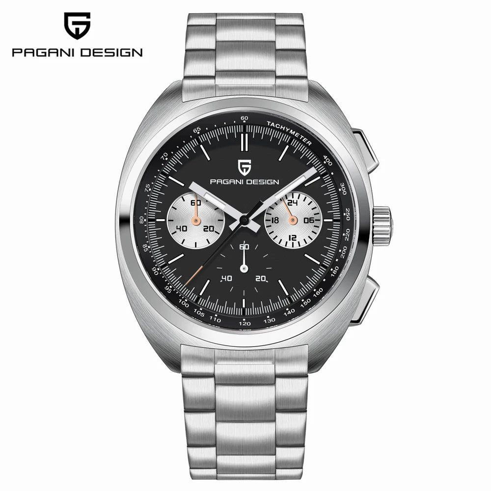 Pagani Design 1782 Men's Watch &ndash; Luminous Sapphire Glass Gblack