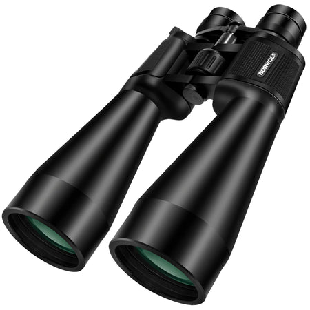 BORWOLF 20-60X70 Binoculars &ndash; Ultra Bright FMC Optics black