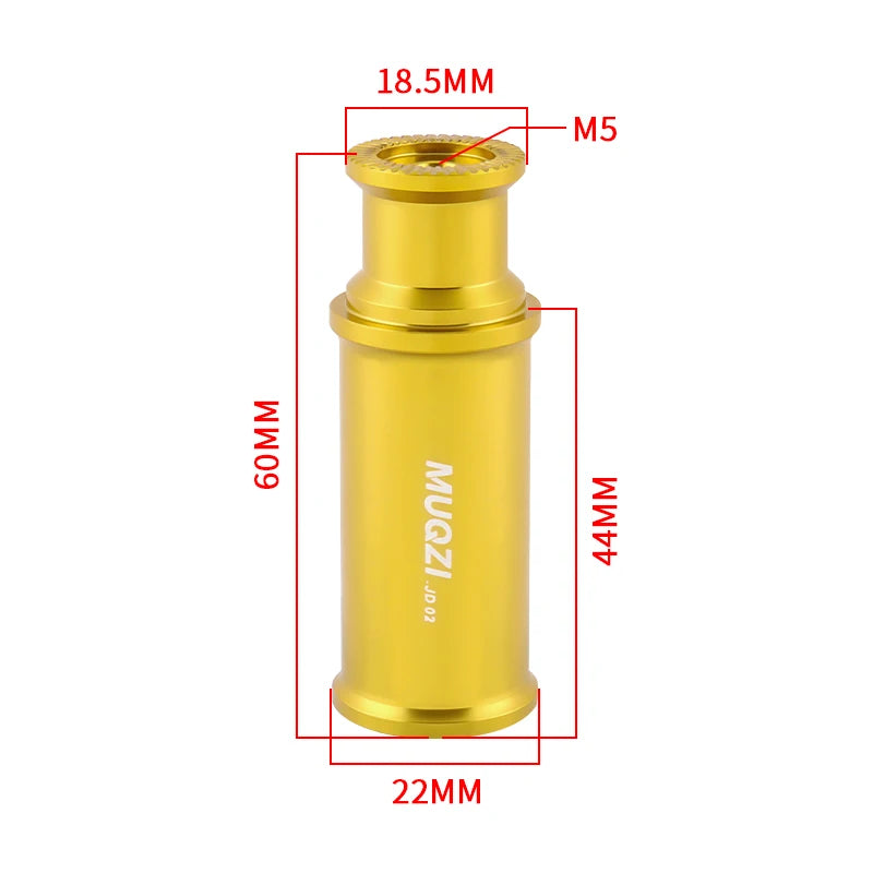 MUQZI Quick Release Taillight Rack Mount for Road and Mountain Bikes, Aluminum