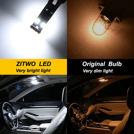 ZITWO Bright LED Interior Light Kit for Mercedes-Benz M-Class W163 W164 W166 - Canbus Error Free