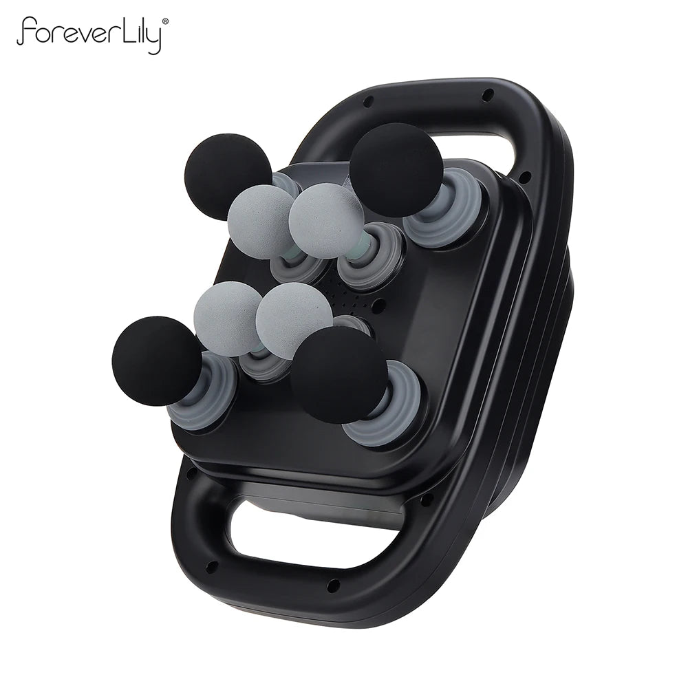 8-Head Fascia Gun &ndash; High-Frequency Vibration Muscle Relief