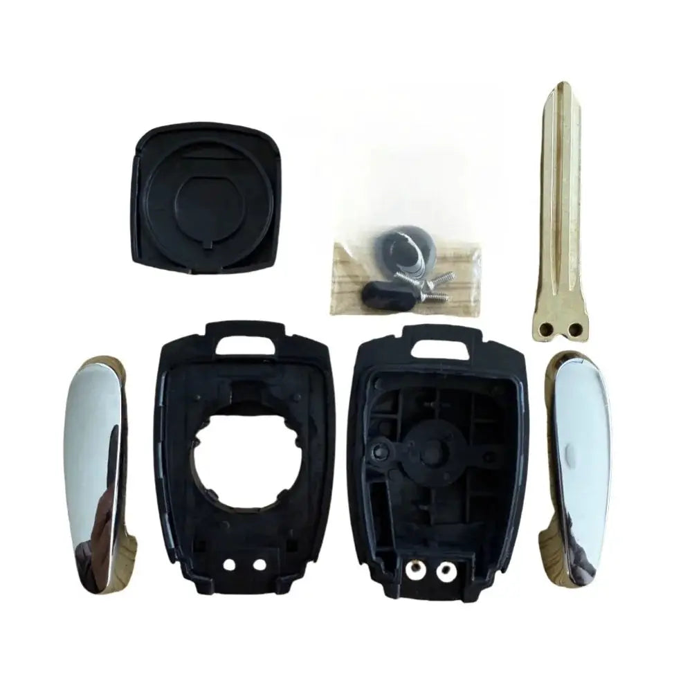 1pcs Remote Control Car Key Shell Case For SsangYong Korando Kyron Actyon Rexton 2 Buttons Car Key Auto Replacement Uncut Key by InterCyprus Trading Ltd