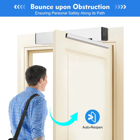 50W Automatic Door Opener &ndash; 220 Lb, 120 Degree Opening