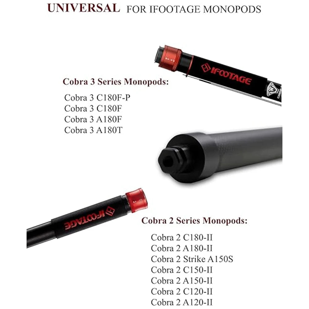 IFOOTAGE Cobra 3 Extension Tube C40 - Ultra Lightweight