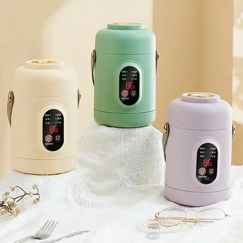 Portable Electric Kettle Rice Cooker Lunch Box 500W