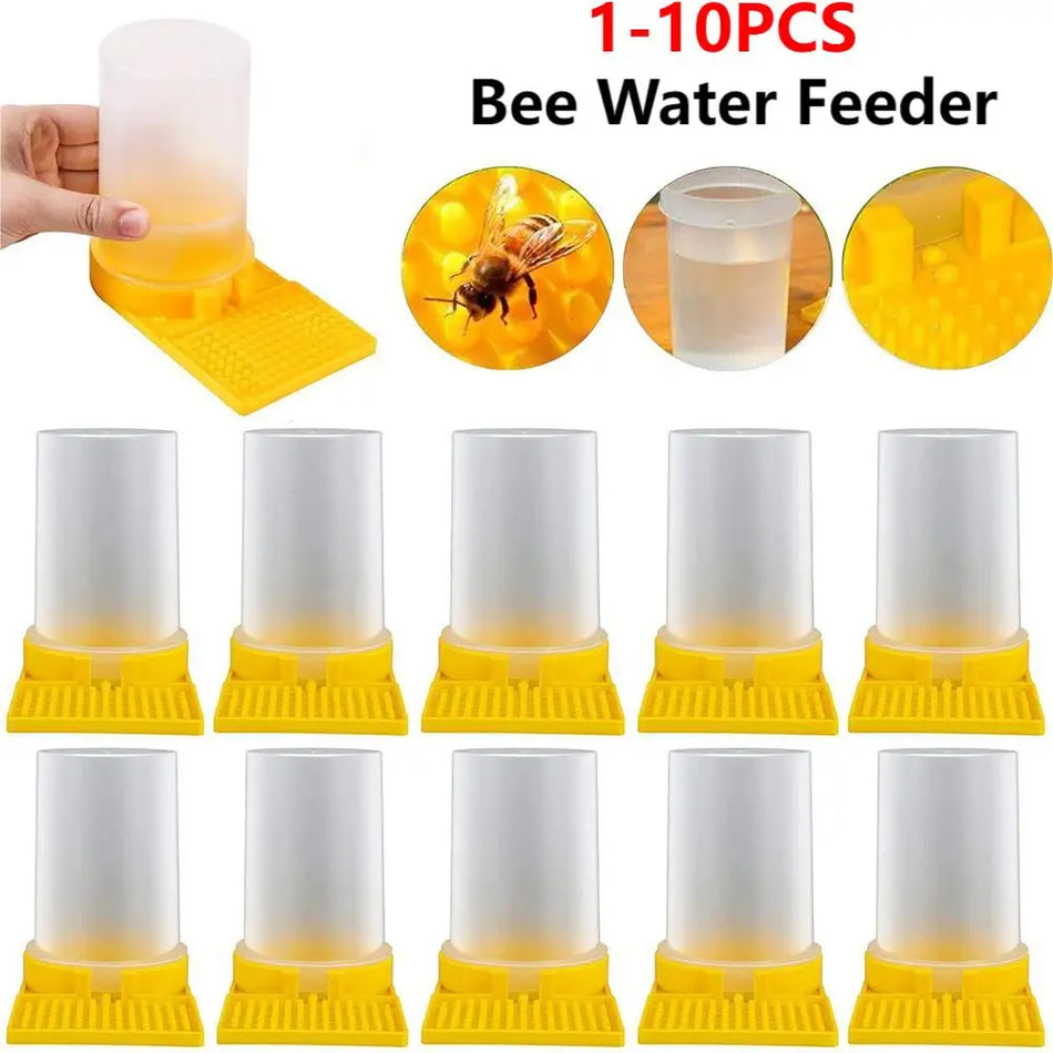 1-10PCS Bee Feeder Drinking Water Dispenser &ndash; Lightweight