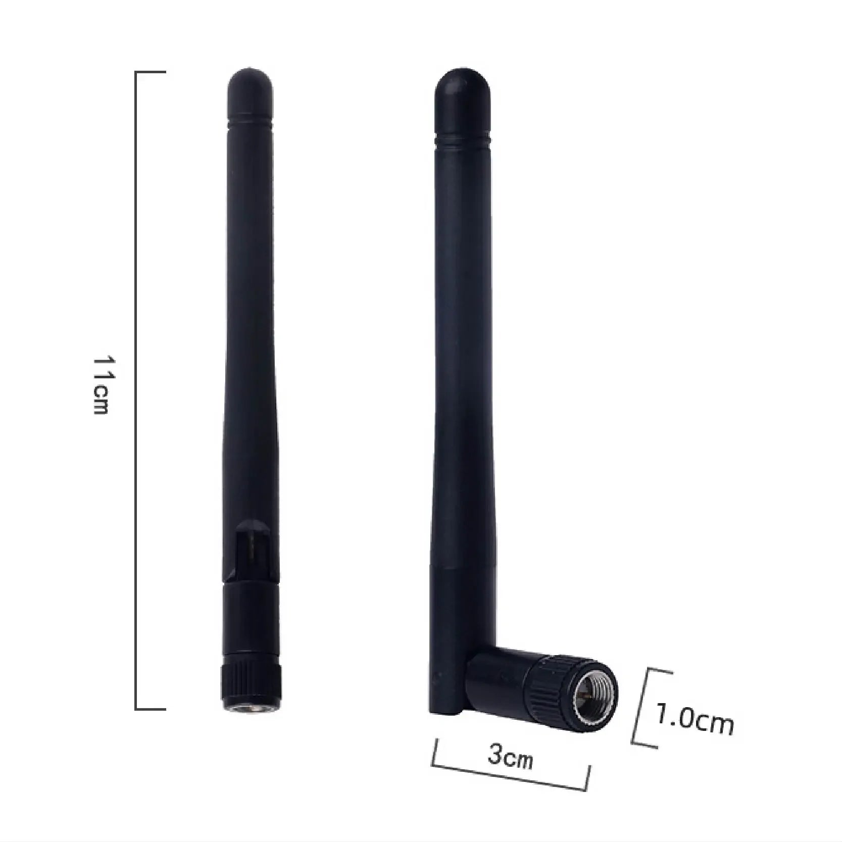SMA Needlefree Antenna Replacement - High Gain 3dBi 2.4GHz
