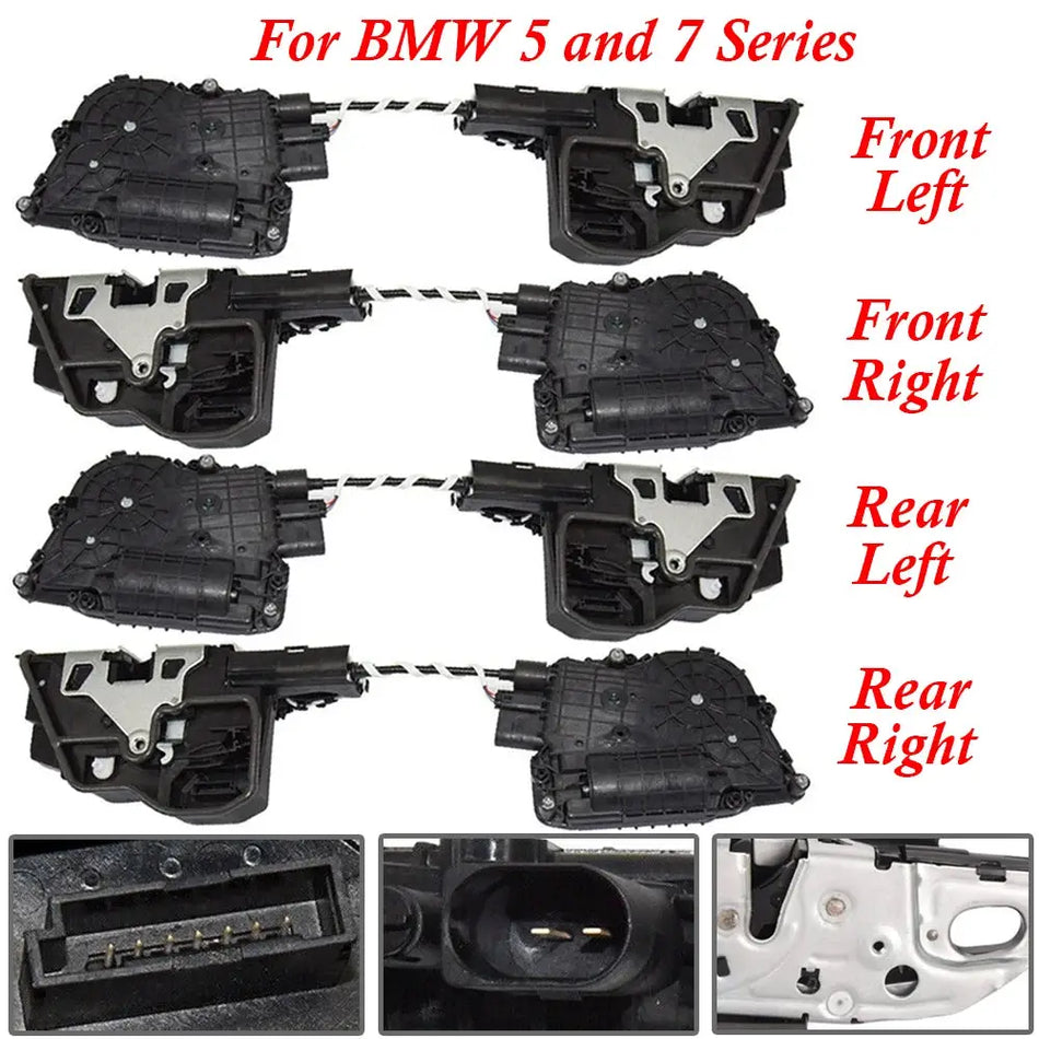 Soft Close Door Lock Actuator For BMW 5 Series F10 F11 F18 F02 by InterCyprus Trading Ltd