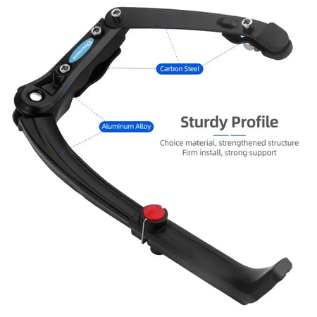 Deemount Dual Clamps Kickstand &ndash; Strong Support for 24-29 Inch Bicycles