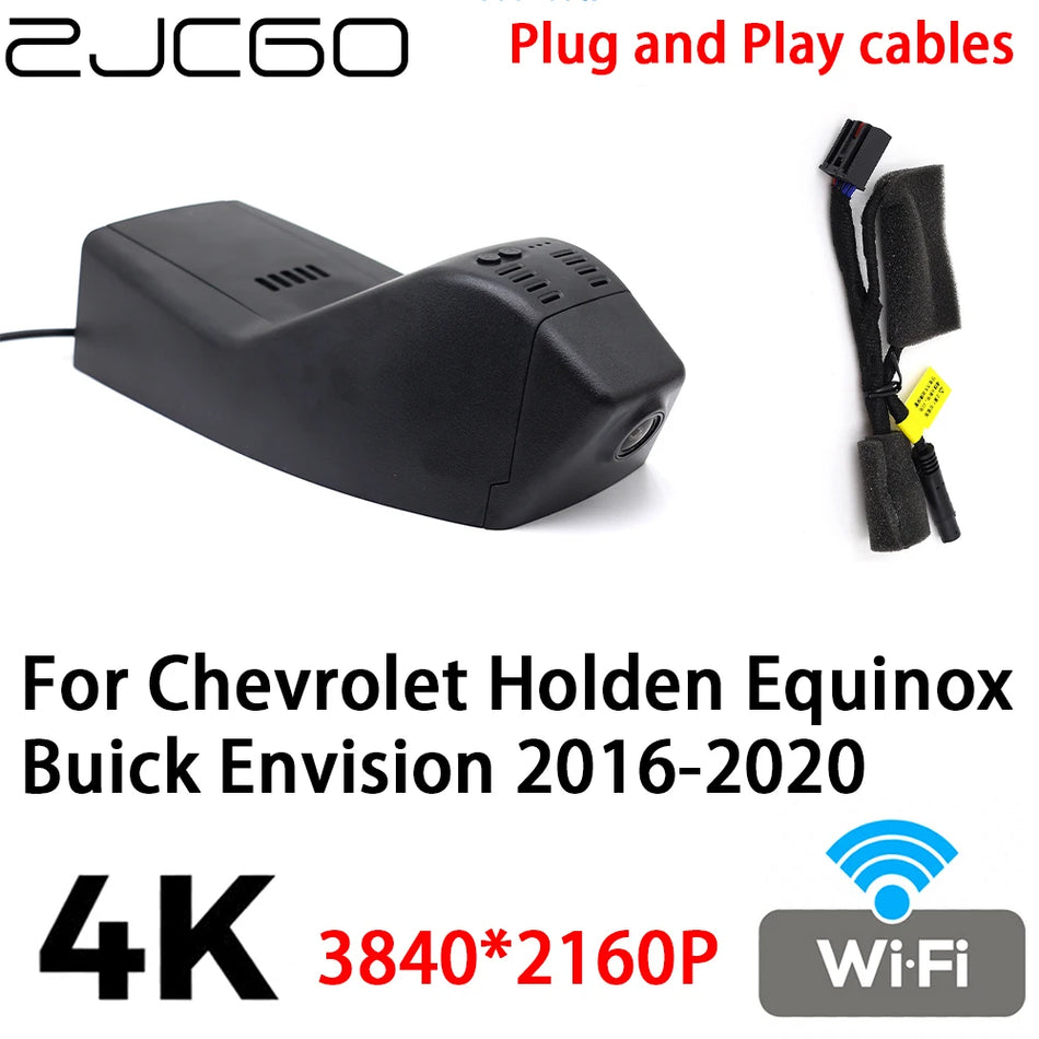 Dash Cam for Chevrolet Equinox and Buick Envision 4K 2160P Ultra Clear Plug and Play