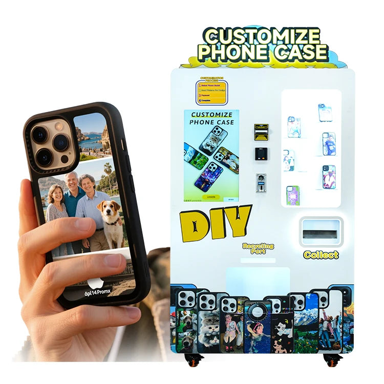 ODM Stainless Steel Phone Case Vending Machine &ndash; SDK Enabled