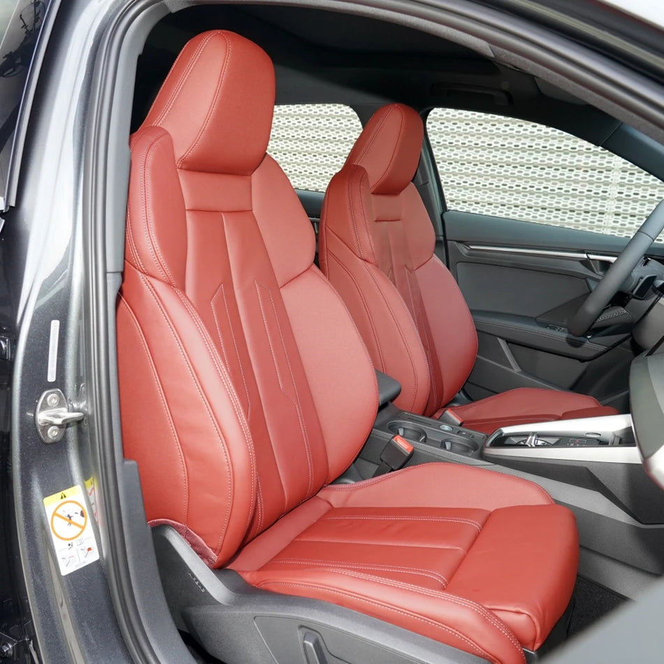 Audi A3 8Y Sportback prevleke sedežev iz umetnega usnja po meri