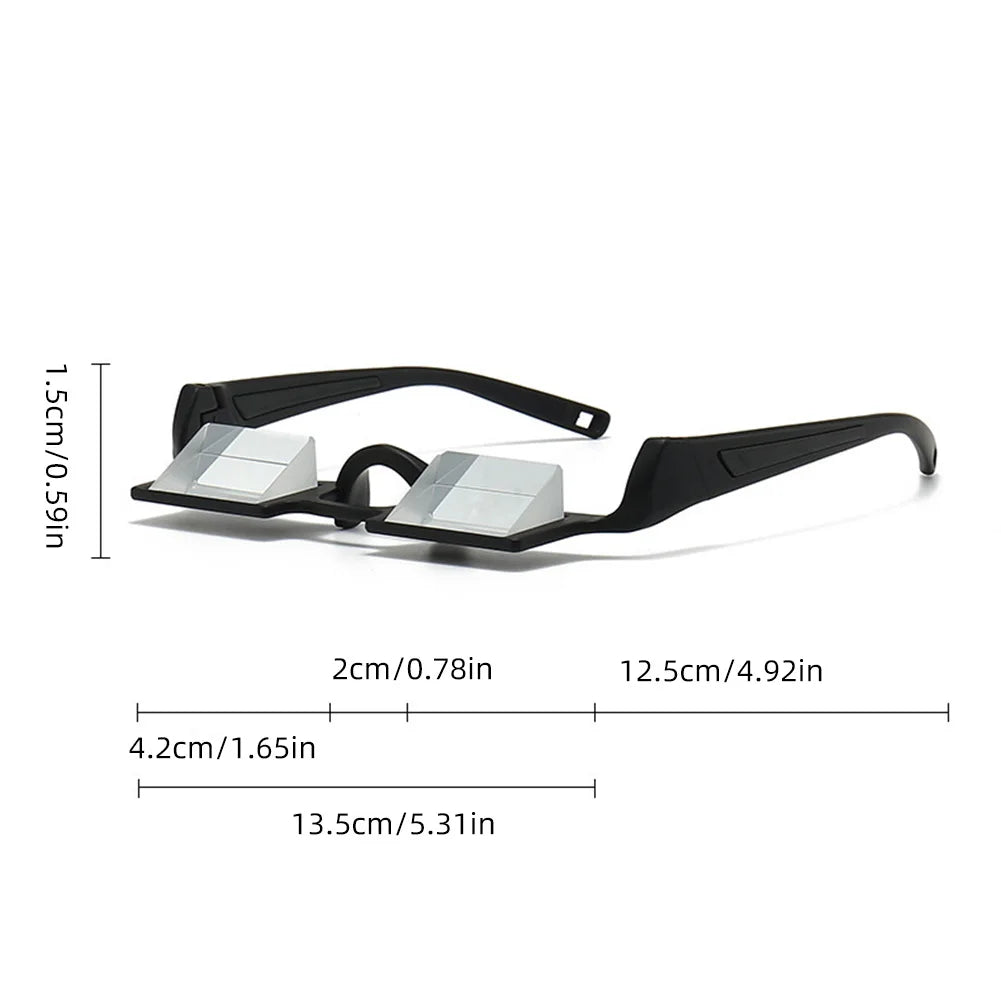Lightweight Belay Glasses with High Transparency Prisms for Comfortable Outdoor Climbing