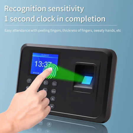 A5 Biometric Time Attendance Device - USB Data Management