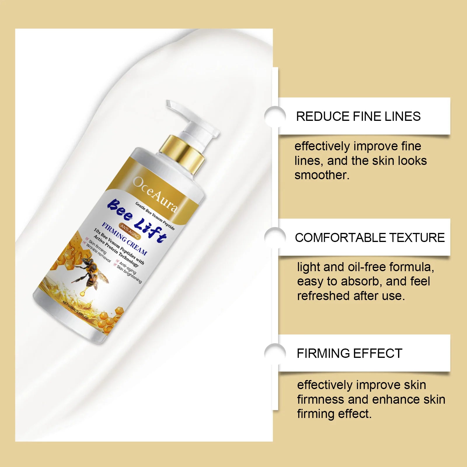 OceAura Collagen Anti-Aging Body Cream &ndash; Nourishing Wrinkle Removal