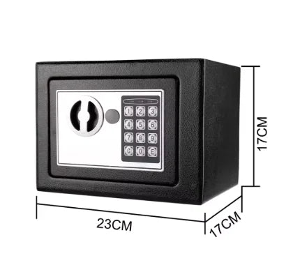 InterCyprus Smart Metal Safe &ndash; Digital Hotel Safe Box black