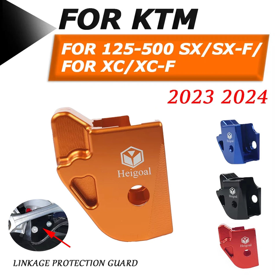 KTM SX-F Rear Shock Absorber Linkage Guard, CNC Machined
