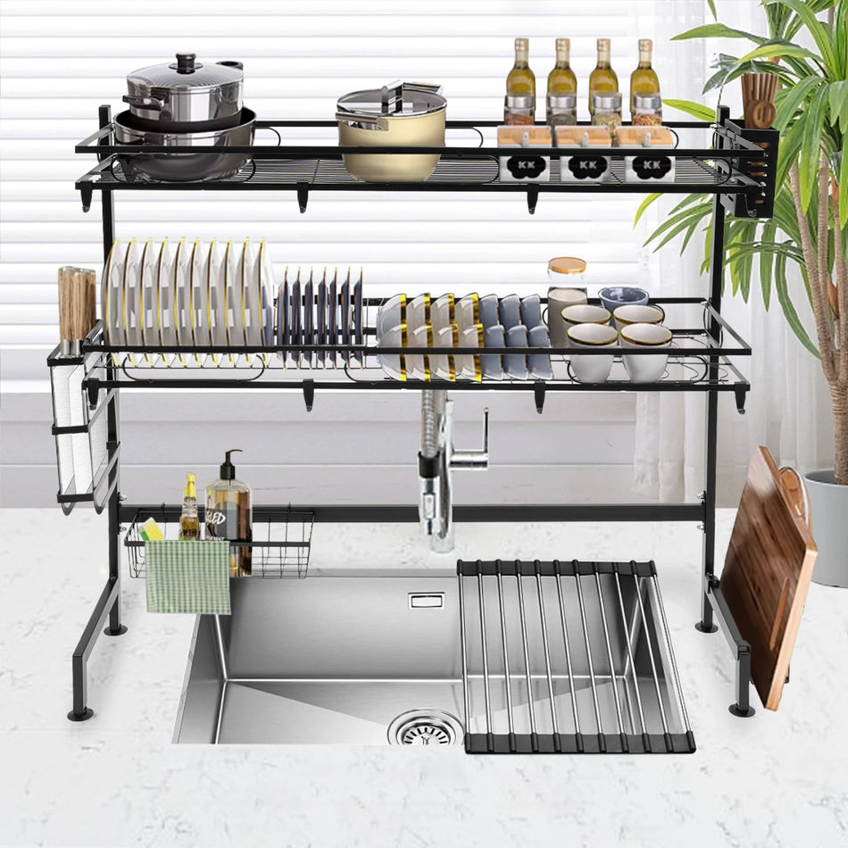 Ράφι Στραγγίσματος Με Μεγάλο Χώρο Αποθήκευσης – Υψηλή Φορητότητα