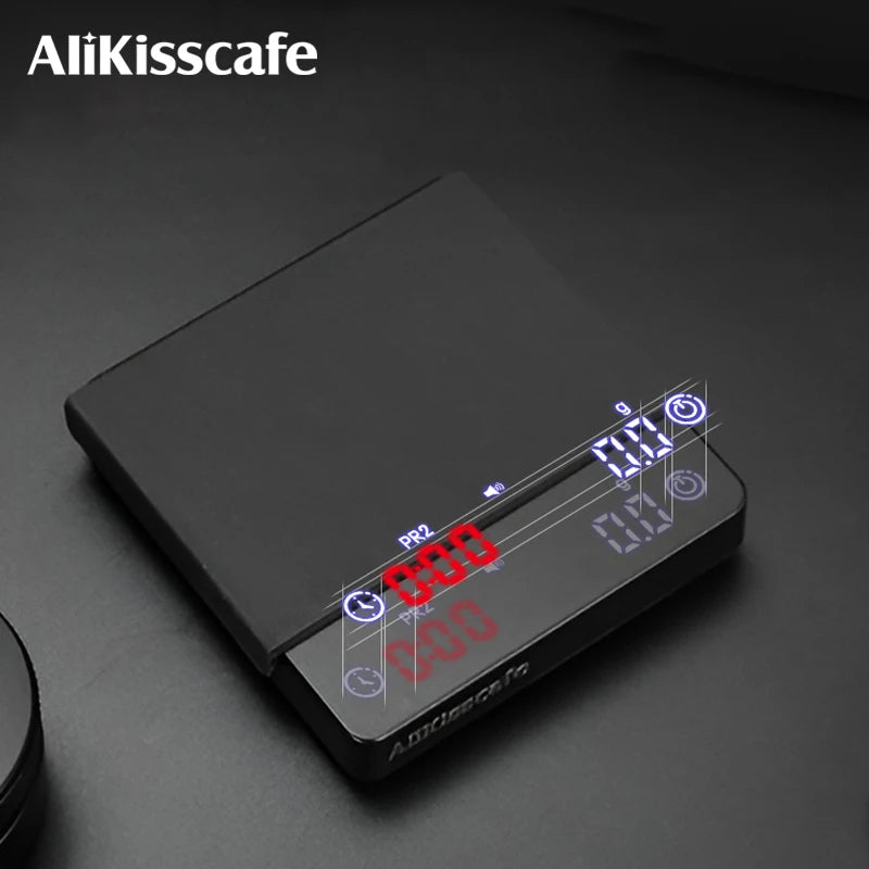 AliKisscafe Espresso Scale AK001 &ndash; 0.1g Precision Compact