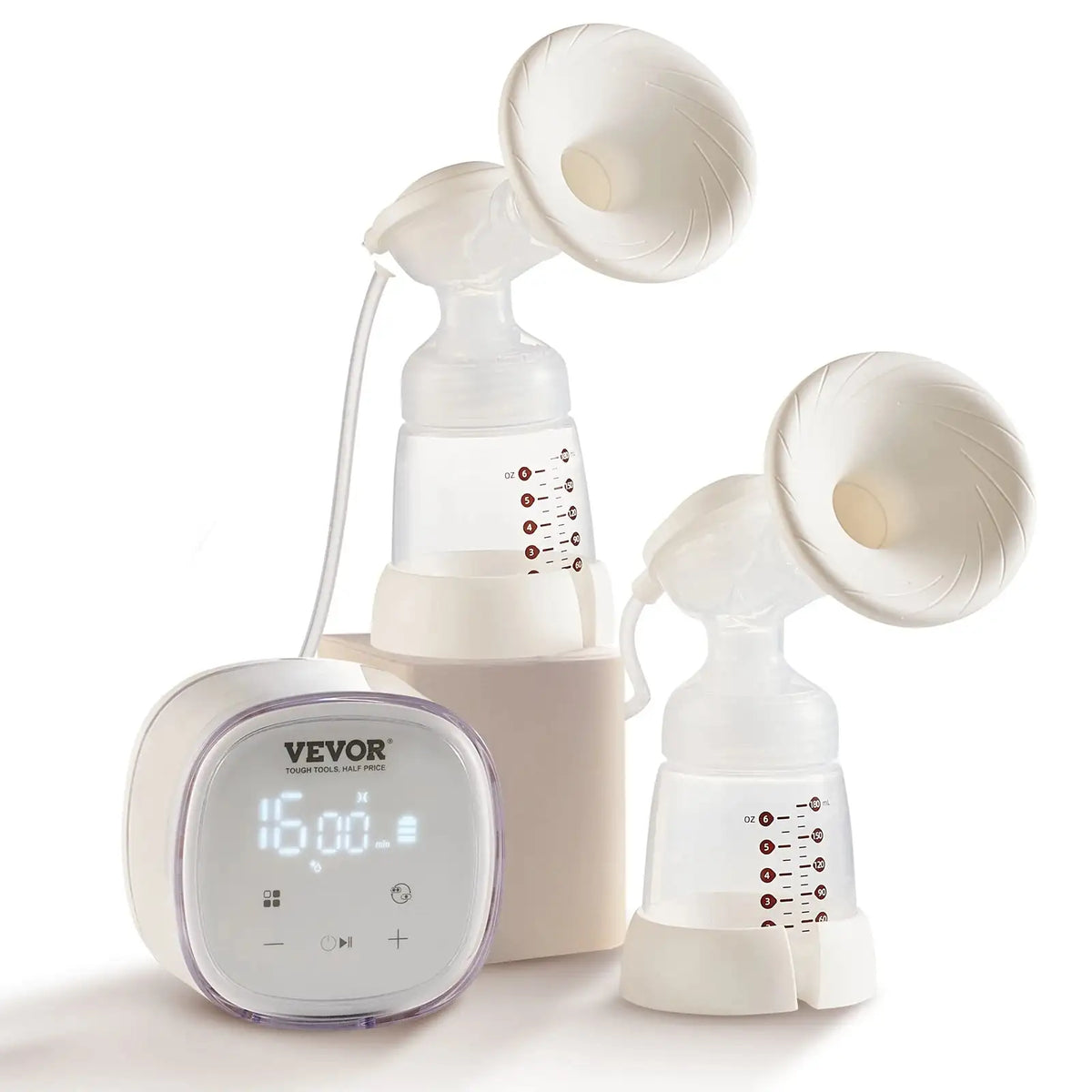 Rechargeable Portable Double Breast Pump 2800mAh Led