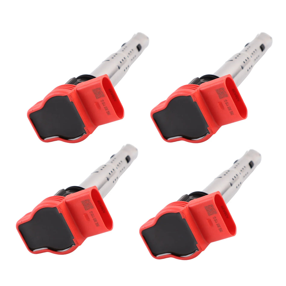 Zapaľovacia cievka 4-pin pre Audi VW A4 A5 R8 Golf GTI 2.0T priamy fit