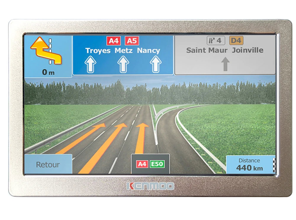 KKENMO 700T &ndash; 7 Inch HD Display with Lifetime Maps Updates