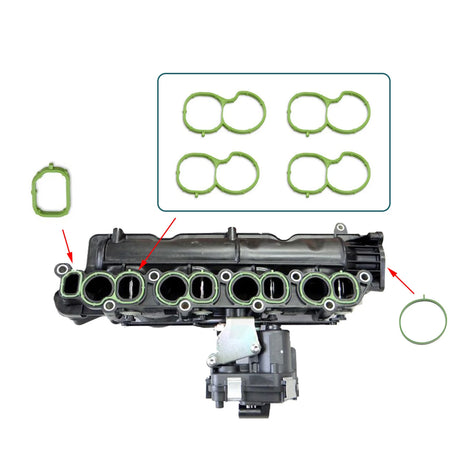 Swirl Flap Repair Kit With Gasket For Opel Vauxhall 2.0 CDTI by InterCyprus Trading Ltd