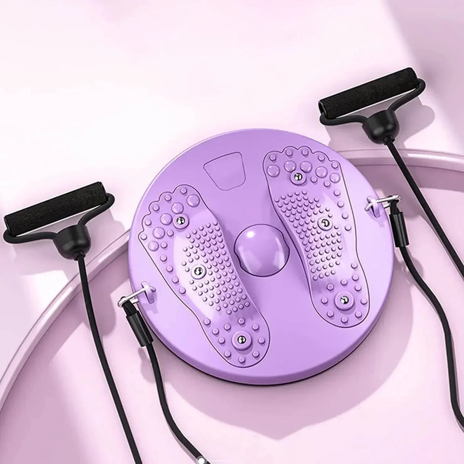 Disco de Torção Abdominal Rotativo com Pontos de Massagem para Fitness da Cintura