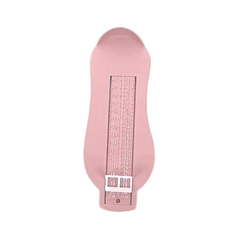 Baby Foot Measuring Gauge - Accurate Shoe Fitting Tool for Children pink