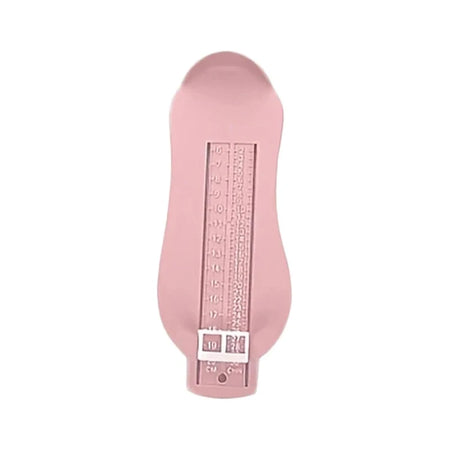 Baby Foot Measuring Gauge - Accurate Shoe Fitting Tool for Children pink