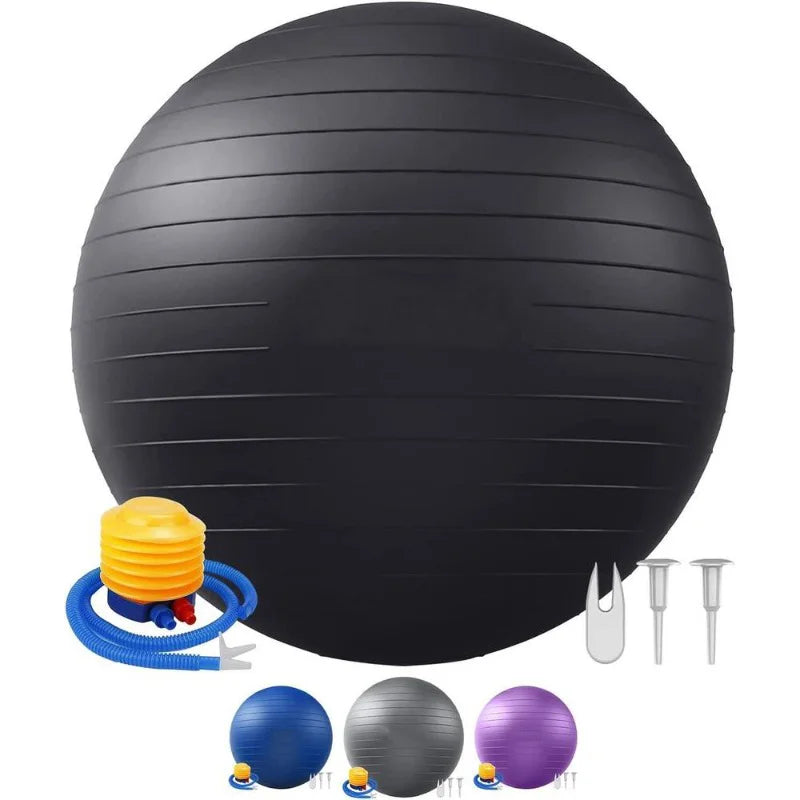 65/75/85cm Balance Ball &ndash; Pregnancy Safe Yoga Fitness Ball