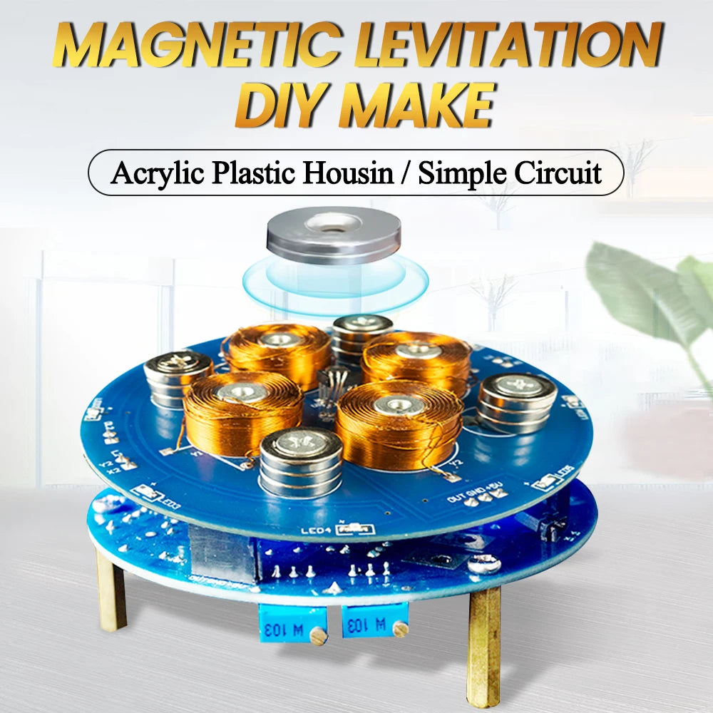 DIY Magnetic Levitation Kit Experiment PCB Soldering Project Practice ...