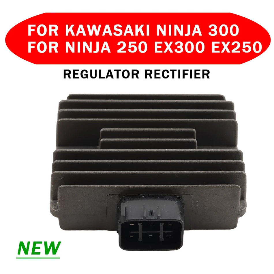Kawasaki Ninja 300 Voltage Regulator Rectifier for Stable Voltage, Metal