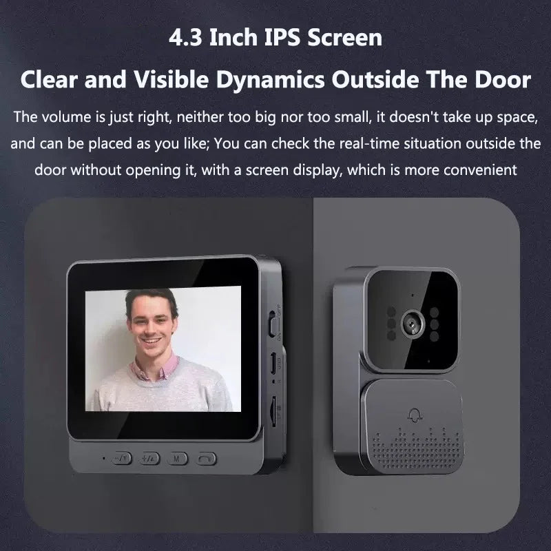 Smart Visual Doorbell &ndash; Two-Way Intercom and Night Vision