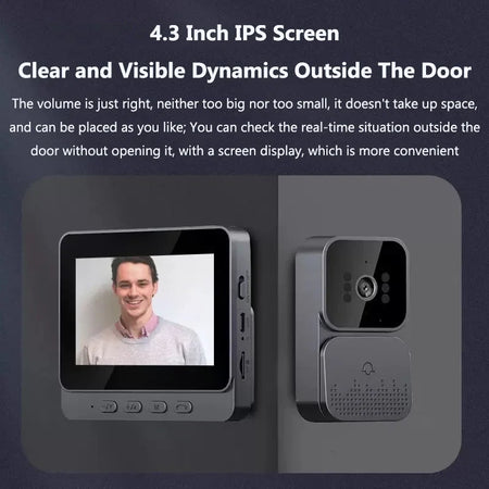 Smart Visual Doorbell &ndash; Two-Way Intercom and Night Vision