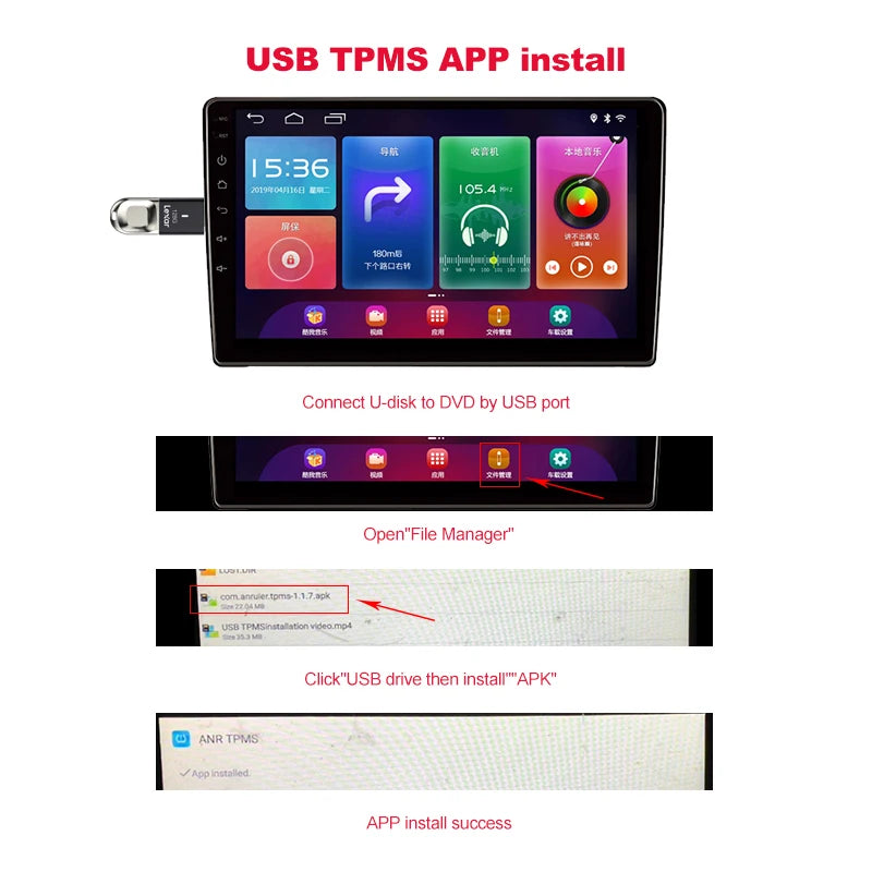 ACCEO USB Plug TPMS &ndash; Real-Time Tire Pressure Monitor