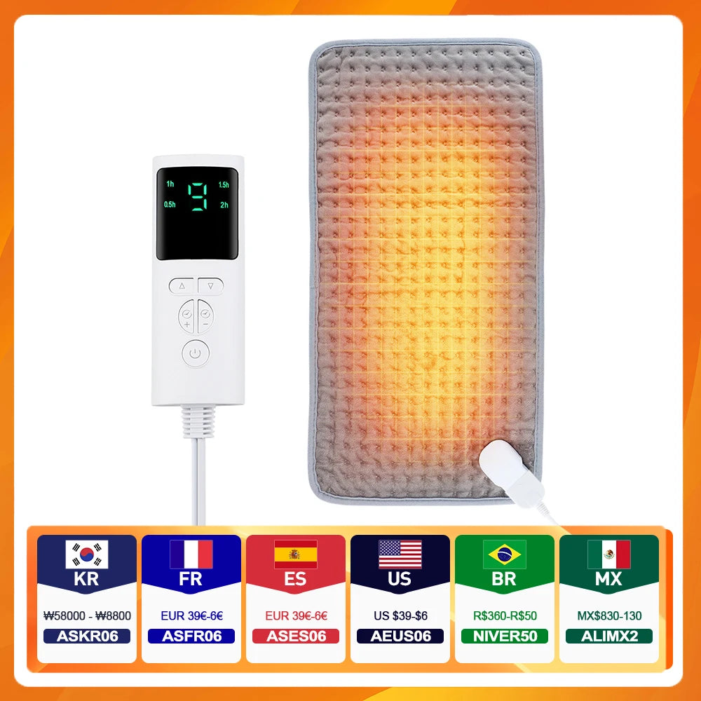 102267 Electric Heating Blanket &ndash; Adjustable Thermostat