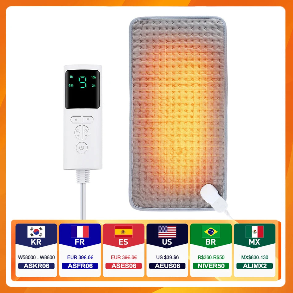 102267 Electric Heating Blanket &ndash; Adjustable Thermostat