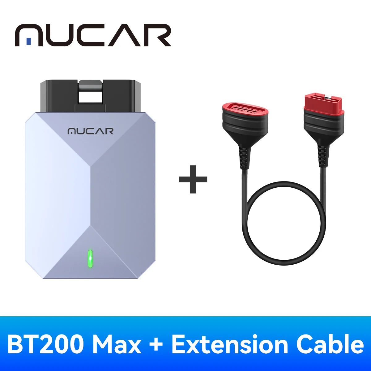 MUCAR BT200 MAX OBD2 Scanner - Full System Diagnostics BT200 MAX and Cable / CHINA