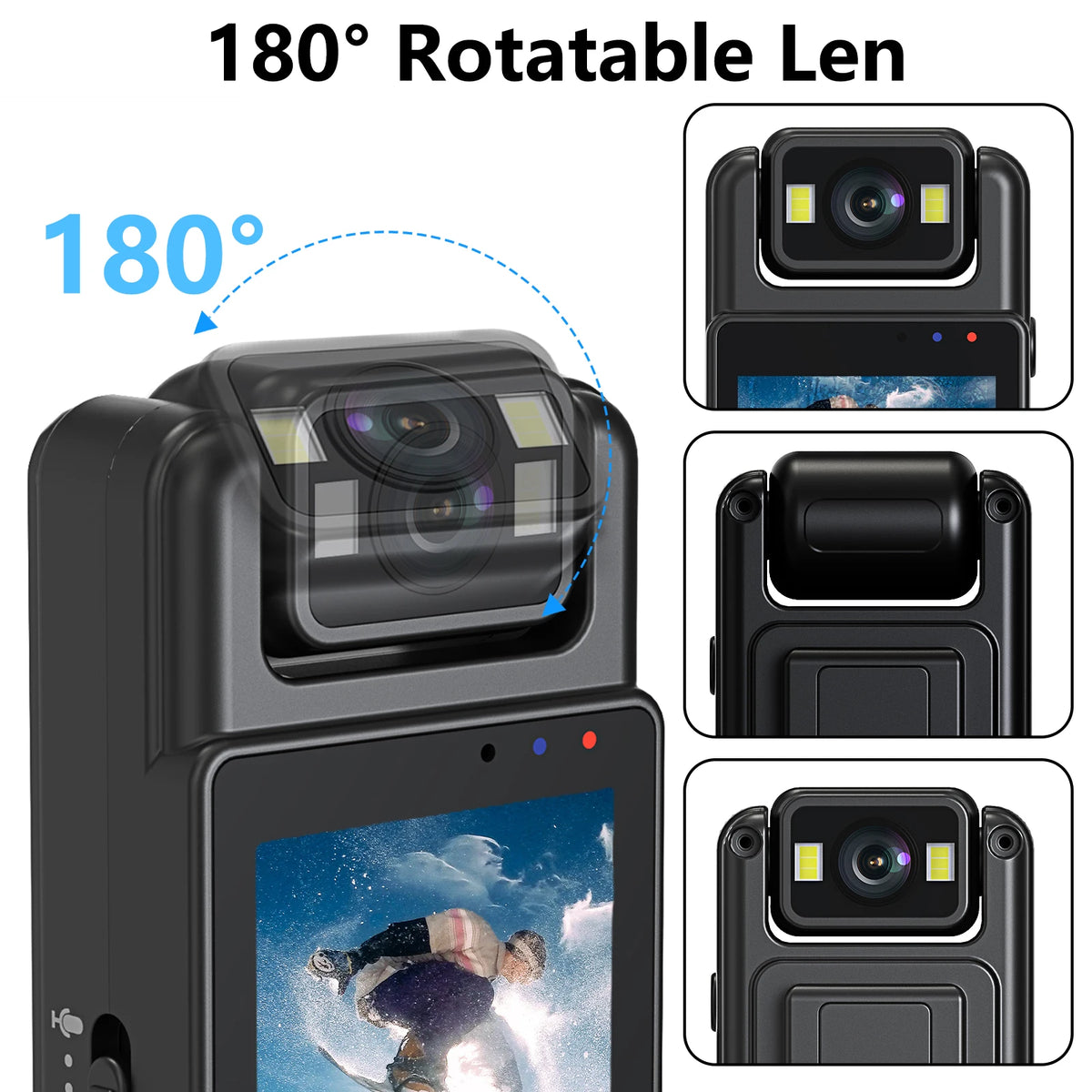 JOZUZE L12 Mini Wifi Camera - 1080P Full HD, Compact &amp; Versatile